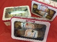 Boîte à sucre en métal saveur sucrée